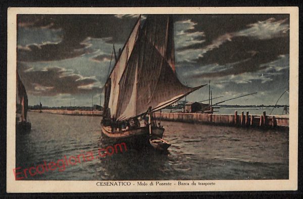 ag0468 - CARTOLINA D'EPOCA - Forlì Provincia - Cesenatico 1929