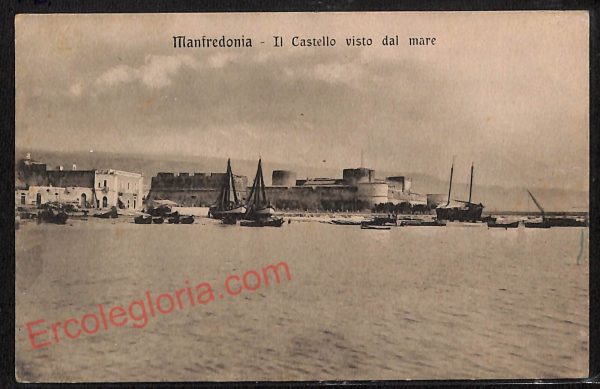 ag0244 - CARTOLINA D'EPOCA - Foggia Provincia - Manfredonia