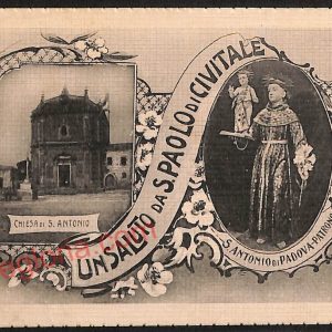 ag0223 - CARTOLINA D'EPOCA - Foggia Provincia - Civitate