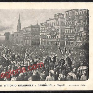 ag9783 - CARTOLINE D'EPOCA - Napoli Citta - Entrata di V. Emanuele a Napoli