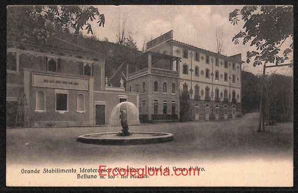 ae0997 - CARTOLINA  D'EPOCA - Belluno Citta - Hotel di Vena d' Oro