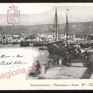 ag0255 - CARTOLINA D'EPOCA - Foggia Provincia - Manfredonia