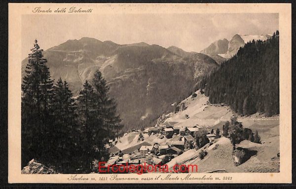 ae1000 - CARTOLINA  D'EPOCA - Belluno Citta - Dolomiti