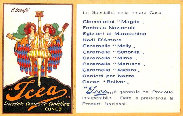 ab4898 -  CARTOLINA  D'EPOCA -  Cuneo 1933