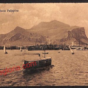 ah4687 - CARTOLINA D'EPOCA - Palermo Città - Monte Pellegrino