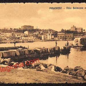 ah4633 - CARTOLINA D'EPOCA - Palermo Città - Villa Belmonte